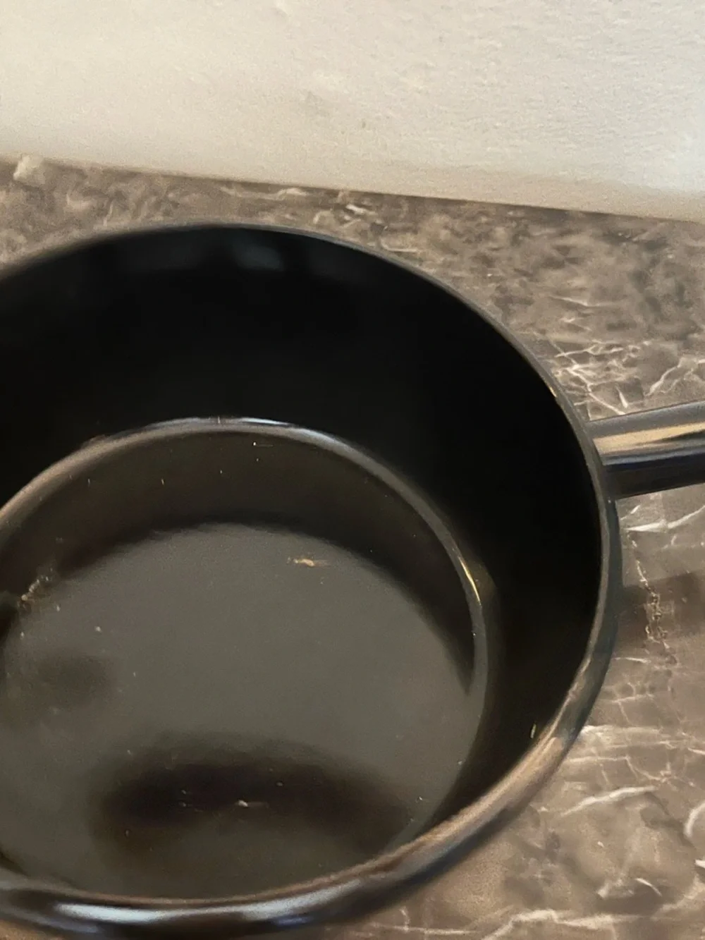 Vintage MCM Swiss Perk Polka Dot Enamel Sauce Pan